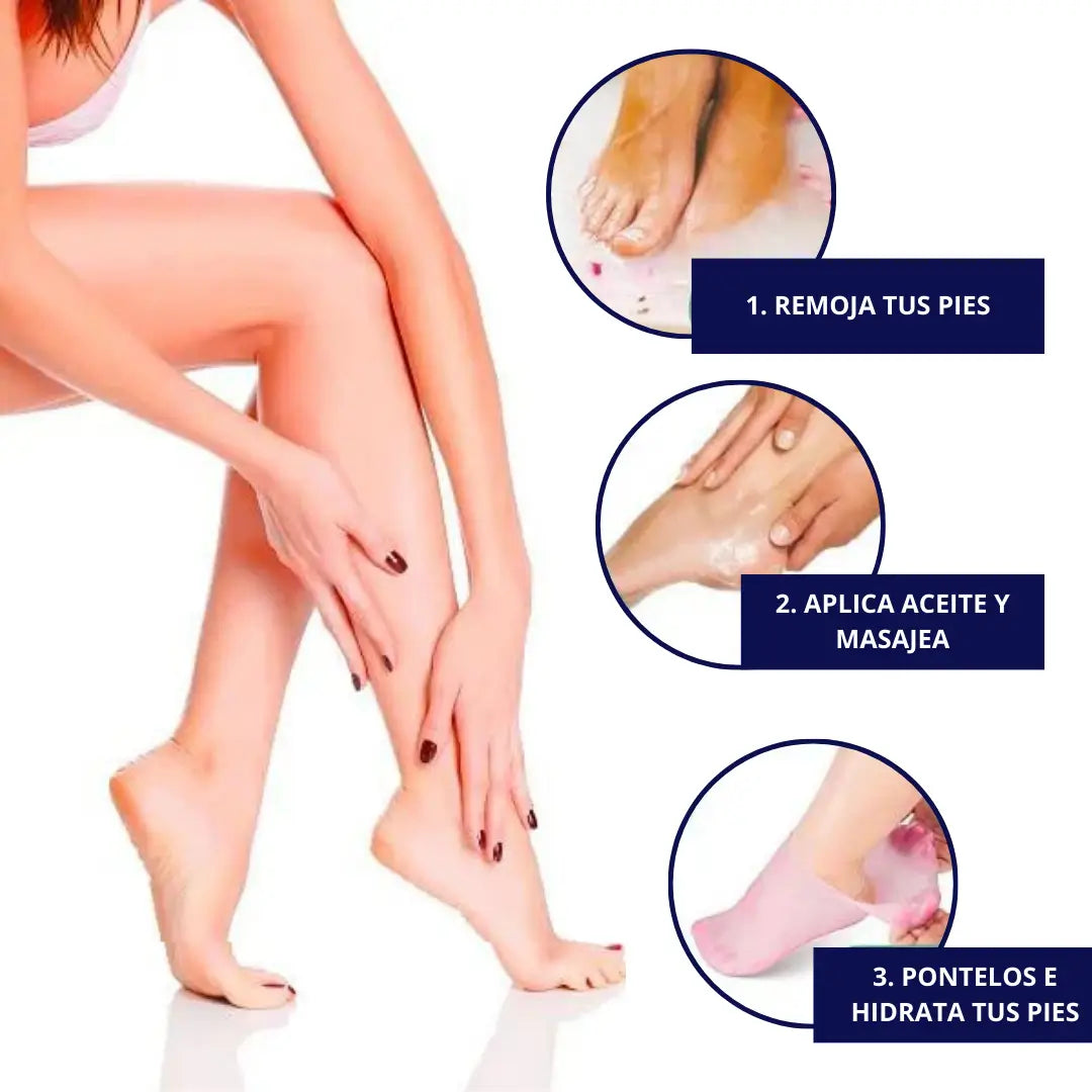 ConfortGel®️ Medias hidratantes Anticansancio