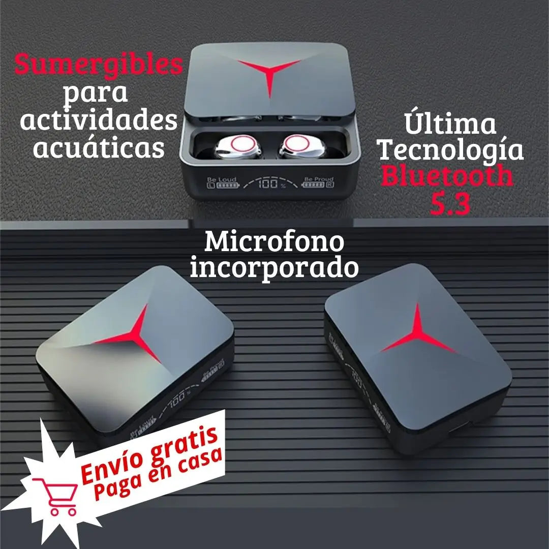 Audifonos M90 PRO®️ Audifonos + Power Bank