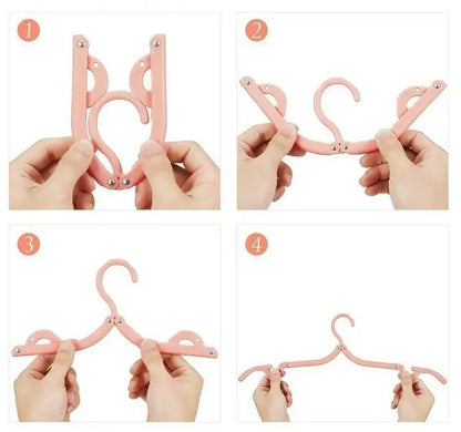 FlexiHangers® x8 UNIDADES - Ganchos para viajes