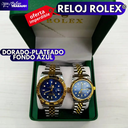 ROLEX PAREJA CON CAJA DE LUJO CONTRAMARCADA 💎✨ + ENVIO GRATIS Y PAGO CONTRAENTREGA