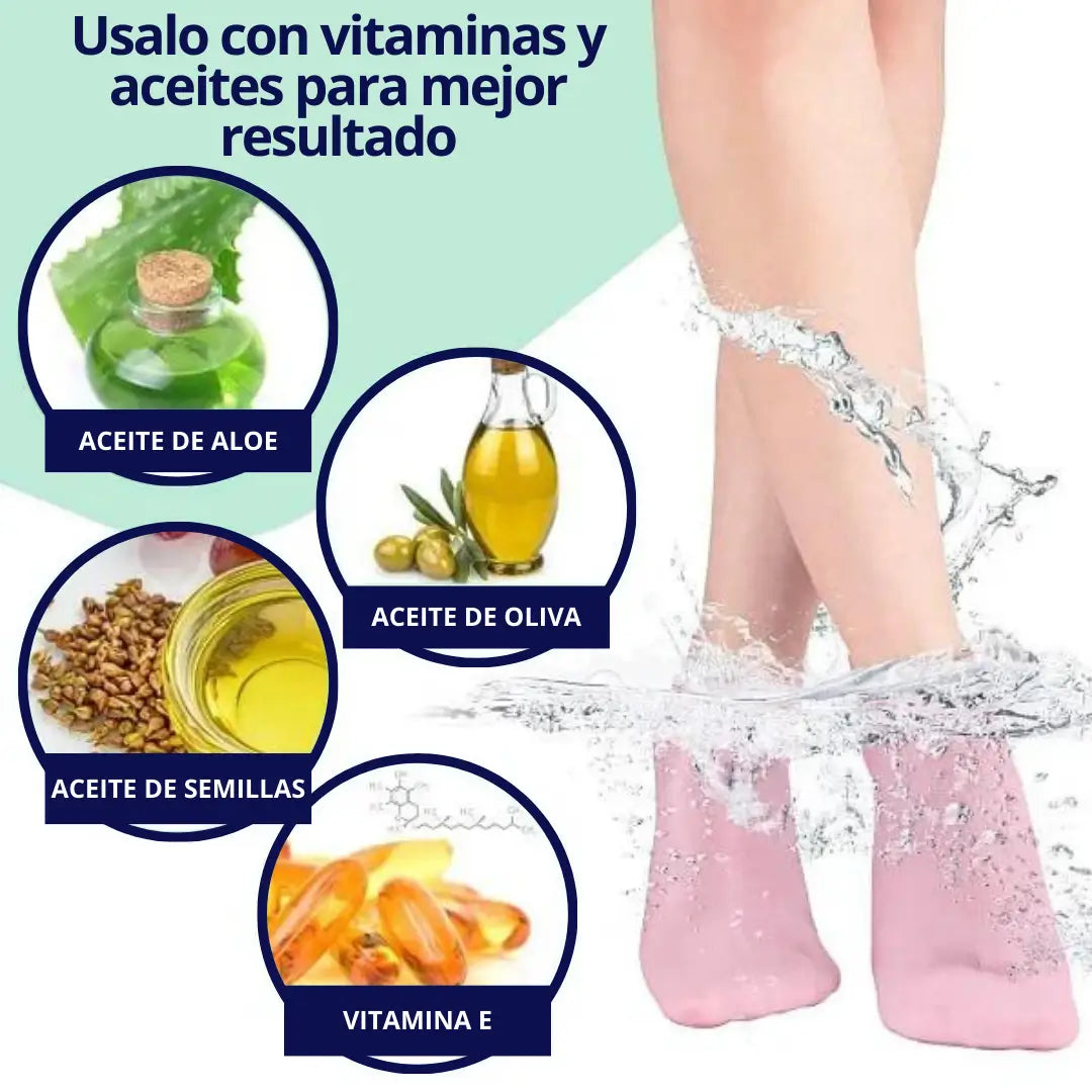 ConfortGel®️ Medias hidratantes Anticansancio
