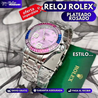 RELOJ ROLEX PIEDRAS RJ2 💎✨ + ENVIO GRATIS Y PAGO CONTRAENTREGA